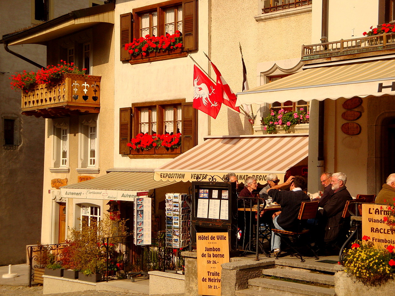 Gruyeres old town